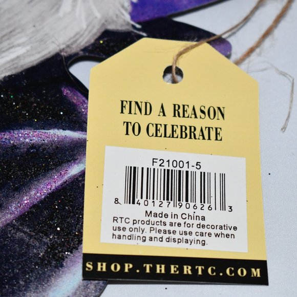 Round Top Halloween Collection Count Vampire Bat Gnome Decor #F21001-5 NWT - Picture 3 of 3